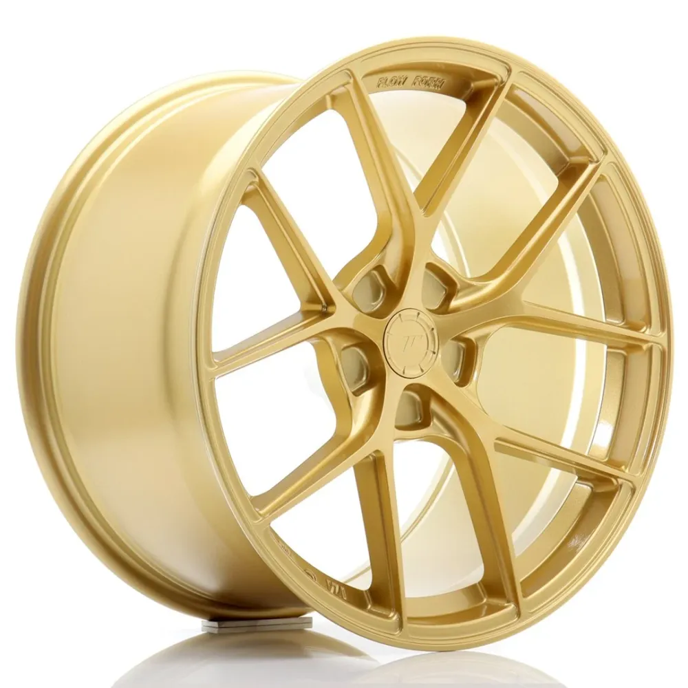 Japan Racing SL-01 Super Light 19x9" (5 hole aangepast PCD) ET21-35, Gold