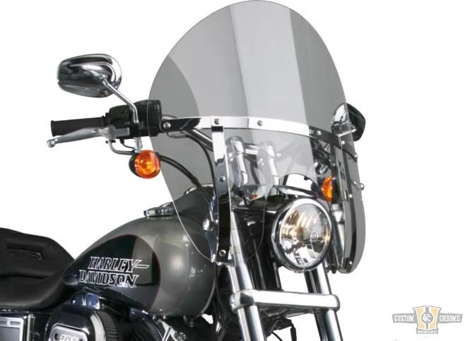 Switchblade Chopped Prompt Release Windshield Light Smoke Harley-Davidson