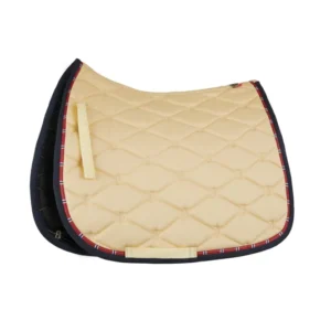Amory All Purpose Saddle Pad Monogram Embroidery Weathered Teak Lichtbruin F