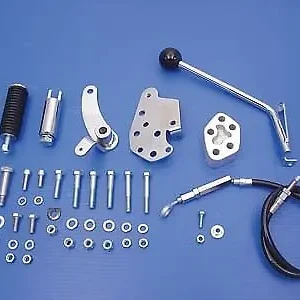 Chrome Jockey Shift Clutch Pedal Kit Harley-Davidson Softail 1986-1999