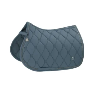Classic Sports SS25 Softshell Crystal All Purpose Saddle Pad steel zeeblauw F