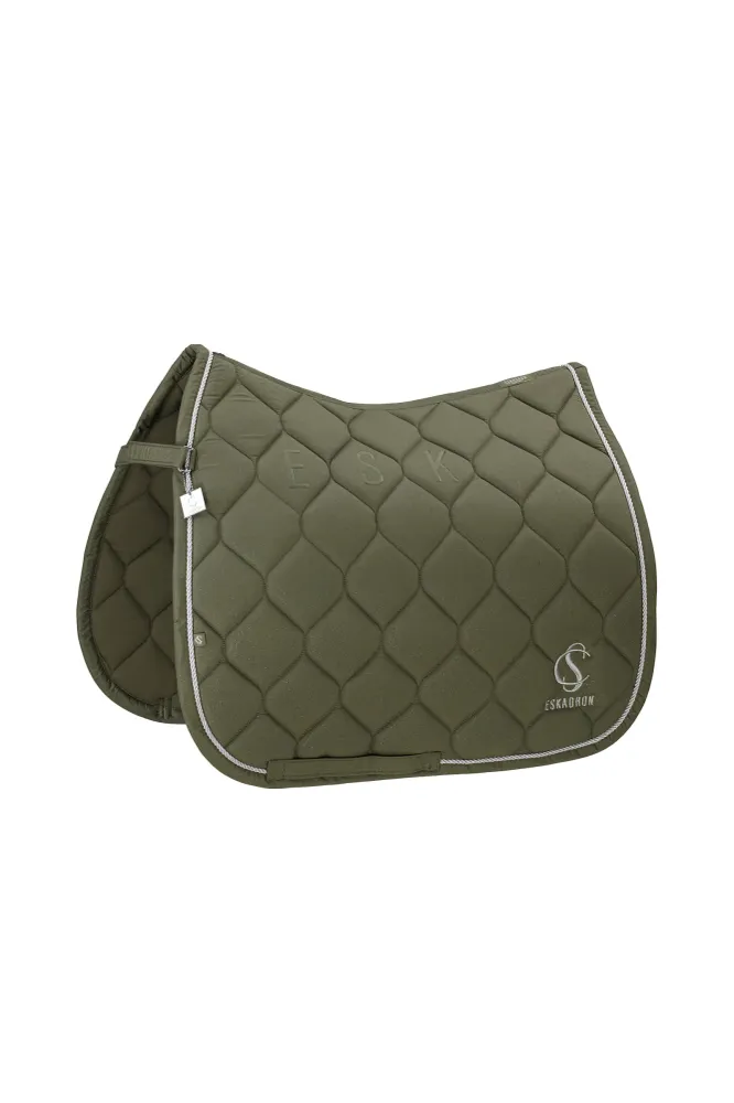 Classic Sports SS25 Sparkle Dressage Saddle Pad dusty olive P