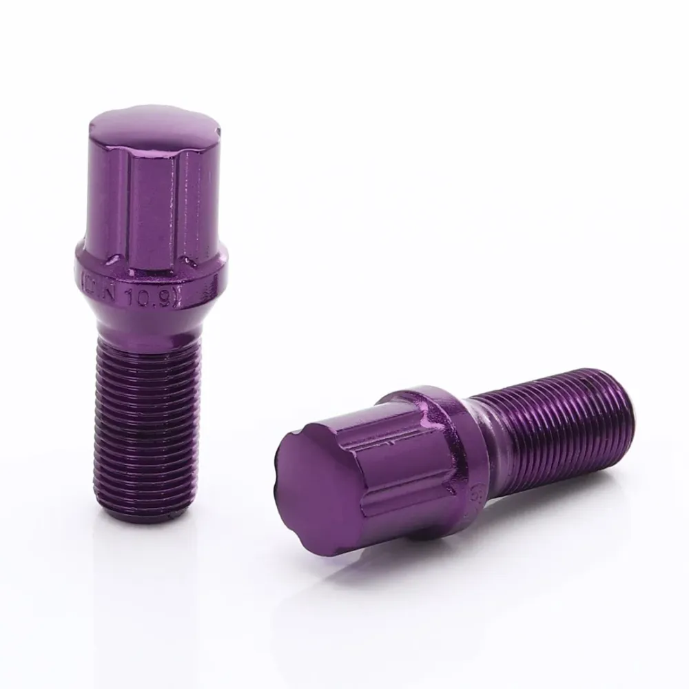 Purple JB1 Wheel Bolts M14x1.5 (Pack 20)