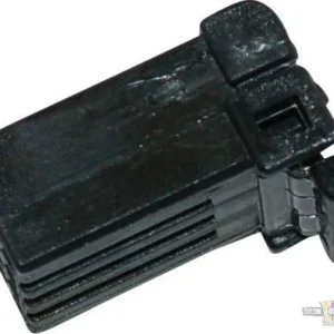 AMP 040 Series 2-Wire Plug Housing Zwart Harley-Davidson