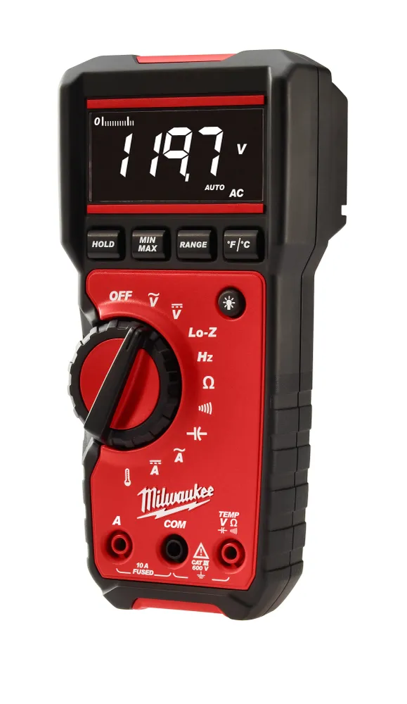 Ontsteking Test Milwaukee Tools NUMERIEK MULTIMETER 2217-20NST