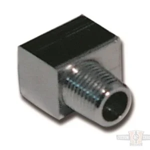 90° CHROOM ELBOW-1/8 NPT Harley-Davidson met draadloze bediening