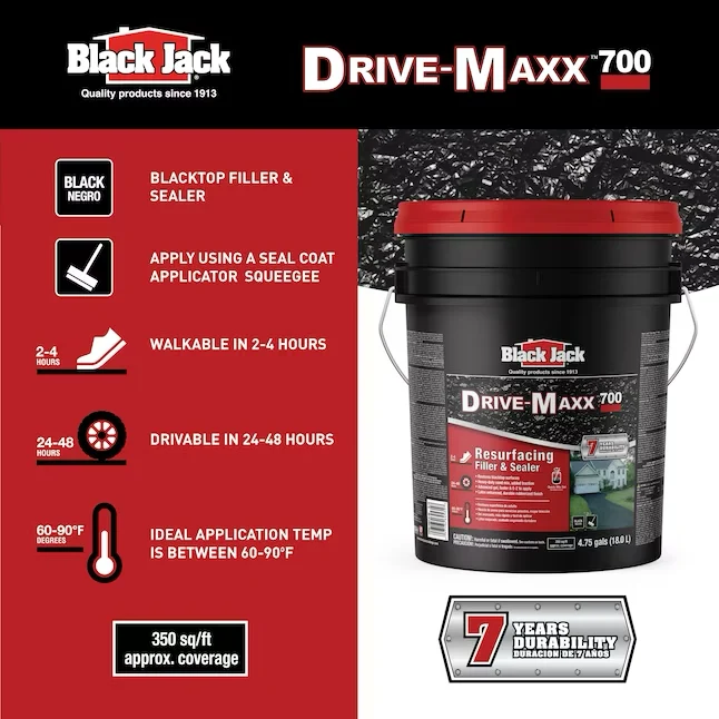 Koolzwart Jack Drive-Maxx 700 4.75-Gallon Asphalt Sealer