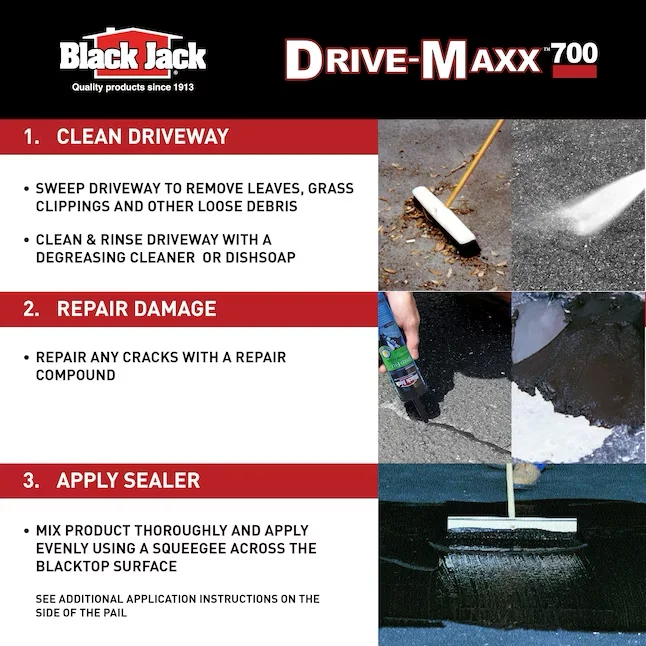 Koolzwart Jack Drive-Maxx 700 4.75-Gallon Asphalt Sealer