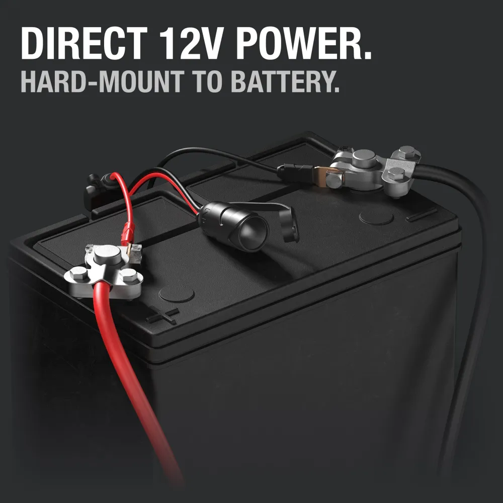 NOCO 12V Plug w/ Eyelet Terminals met draadloze bediening