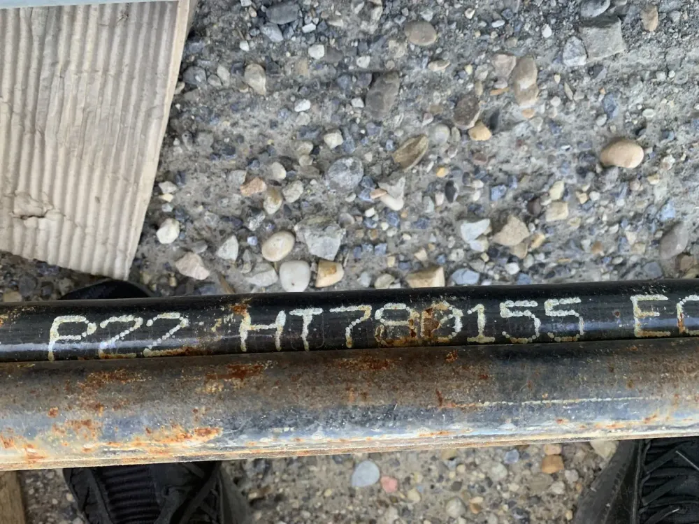 1" NPS, Schedule XS ASTM A335/ASME SA335 Gr. P22 Carbon Staal Pipe, 18.75ft.