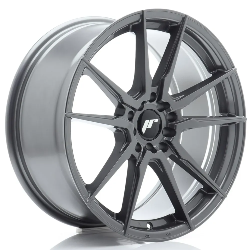 Japan Racing JR-21 18x8.5" 5x112/114.3 ET45, Hyper Asgrijs
