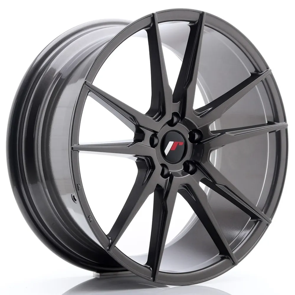 Japan Racing JR-21 20x8.5" 5x112 ET40, Hyper Grauw