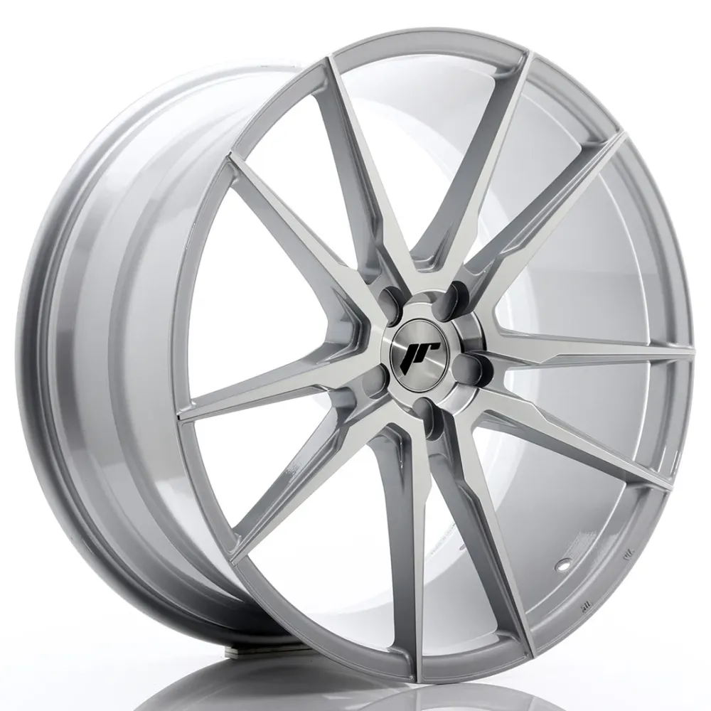 Japan Racing JR-21 Extreme Concave 22x10.5" (5 hole aangepast PCD) ET15-50, Silver