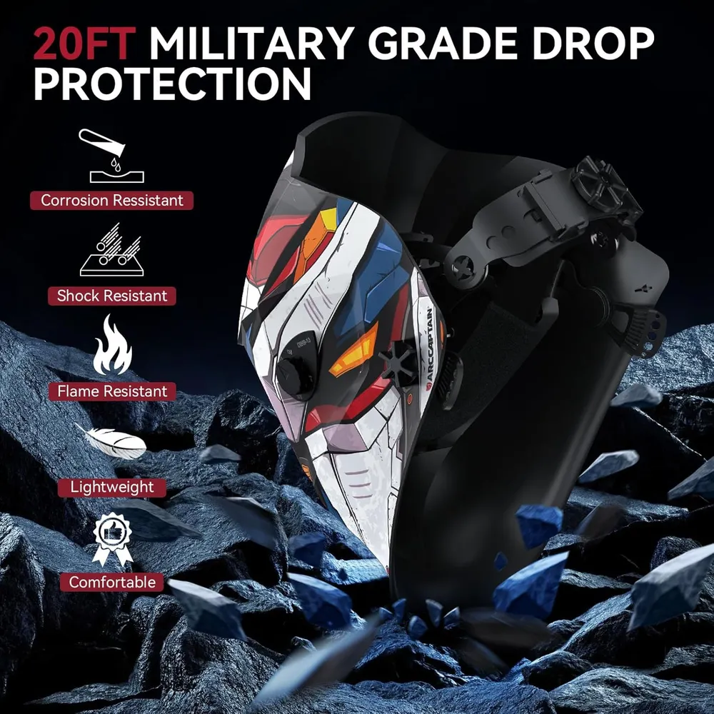 Tachograaf Welding Hood MIG TIG Stick Welding Mobile Suit ClearLite X100