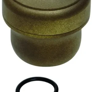 Mini Oil Reservoir, Omega, Sandblasted Brass Harley-Davidson