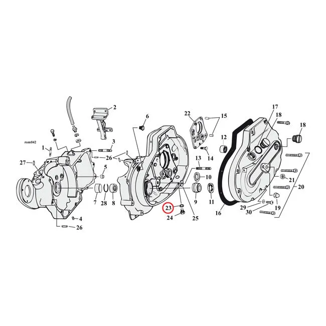 Cometic O-Rings, Drain, Dipstick & Oil Pump Plugs Harley-Davidson compatible met Audi A4