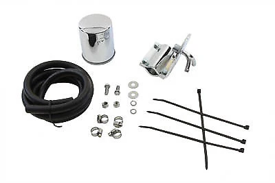 Pura Flow F1 Veelzijdig External Oil Filter Kit Support Harley-Davidson voor carrosseriebescherming