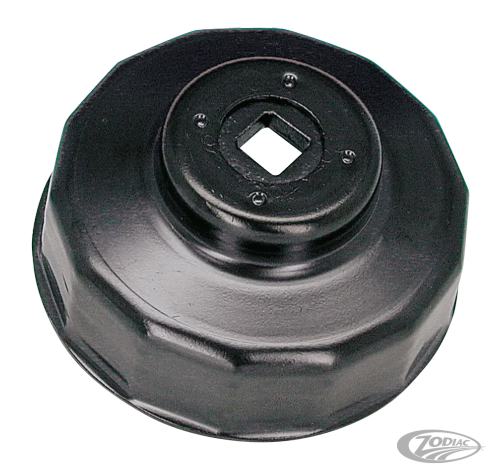 Socket oil filter wrench only Harley-Davidson mat zwart