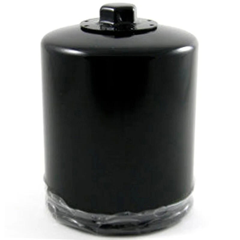 Verchroomde Filtro de Aceite Hiflofiltro Racing HF171BRC (Negro)