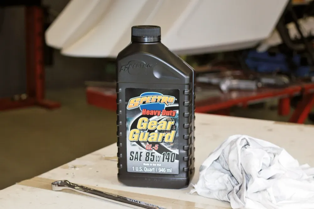 Aceite De Transmision Spectro Voor zwaar gebruik "Gear Guard" Sae 85W140 Para Harley Davidson