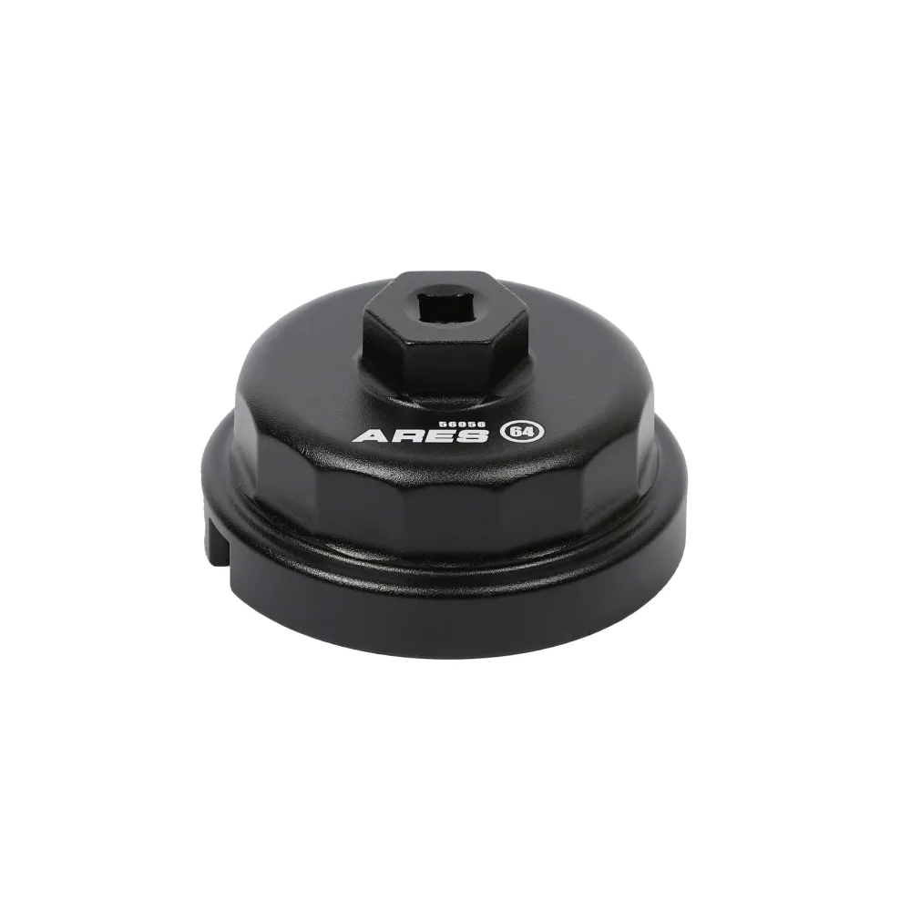 ARES 56056 - 64mm Zwart Oil Filter Wrench Toyota and Lexus V6 and V8 Engines