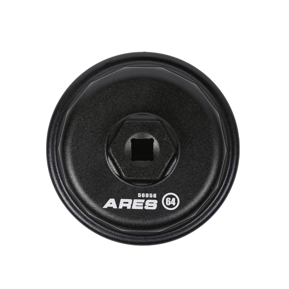 ARES 56056 - 64mm Zwart Oil Filter Wrench Toyota and Lexus V6 and V8 Engines