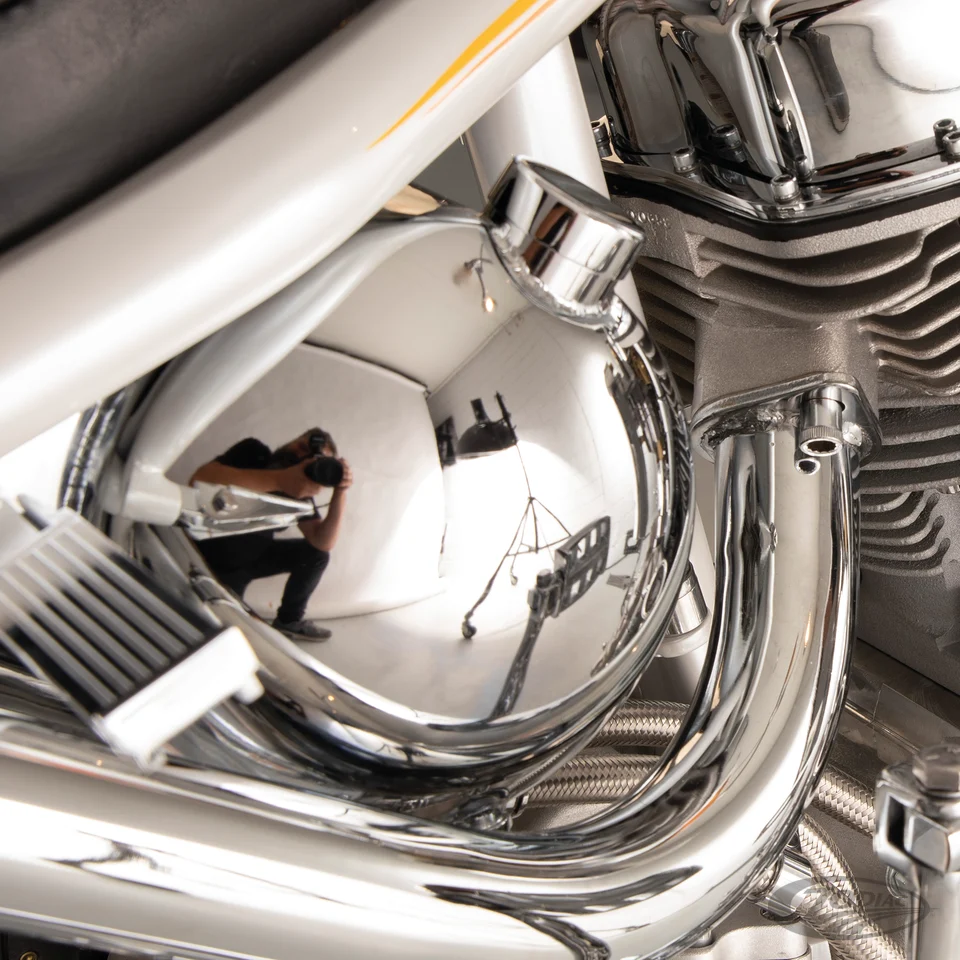 Depósito De Aceite Abovedado Para Harley Davidson Softail met Extreme Druk Additieven