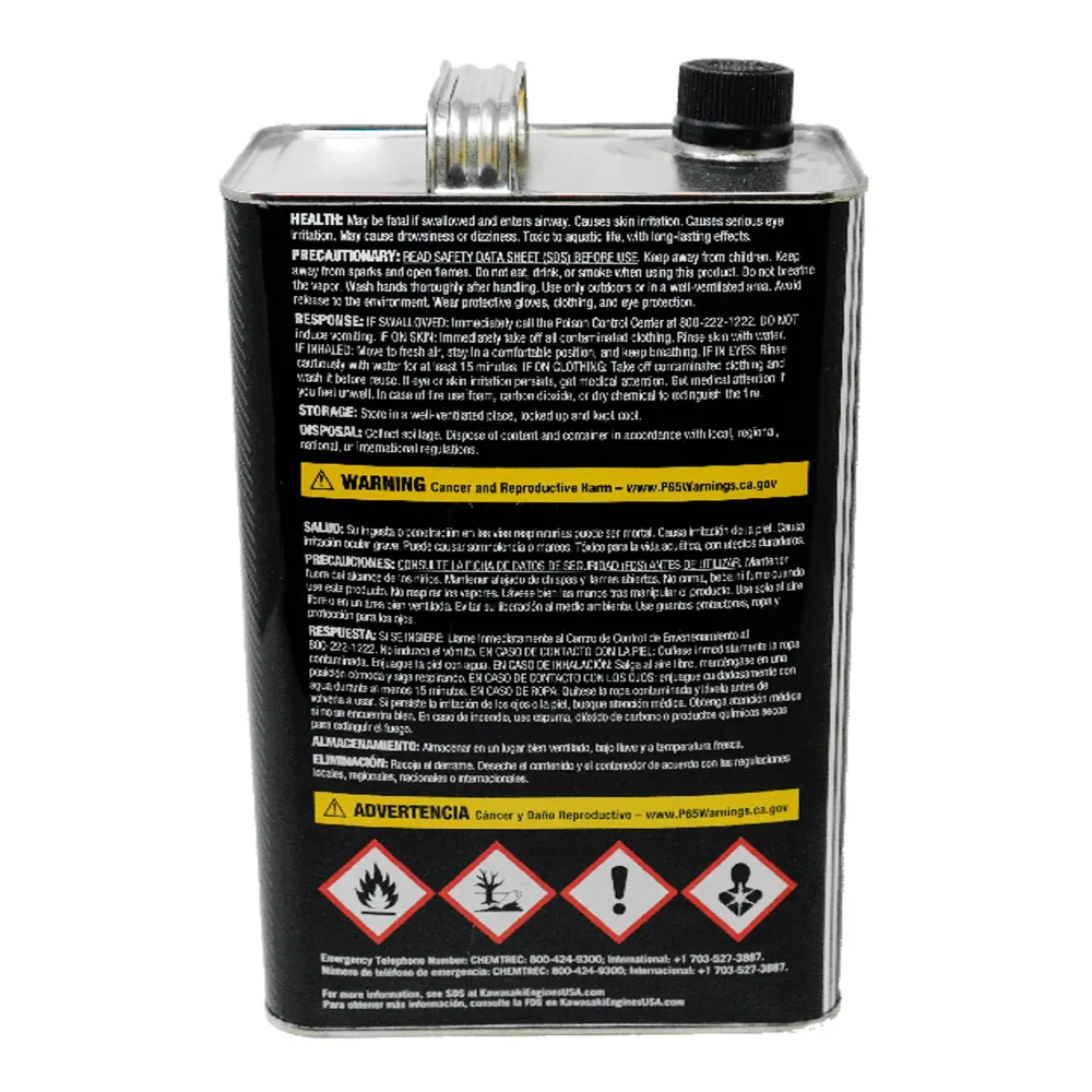 Kawasaki 99969-6560 KTECH Blend Pre-Mixed 2-Cycle Fuel + Oil 1 Gallon