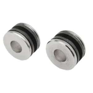 Replacement Bushings Detachable Docking Duurzaam Ware , .150" Slot , .640" Diameter , 3/8" Hole Harley-Davidson