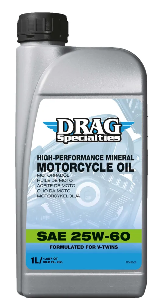 Transmissie Aceite Motor Alta Temperatura Para Harley-Davidson 25W-60 Drag Specialties 1L