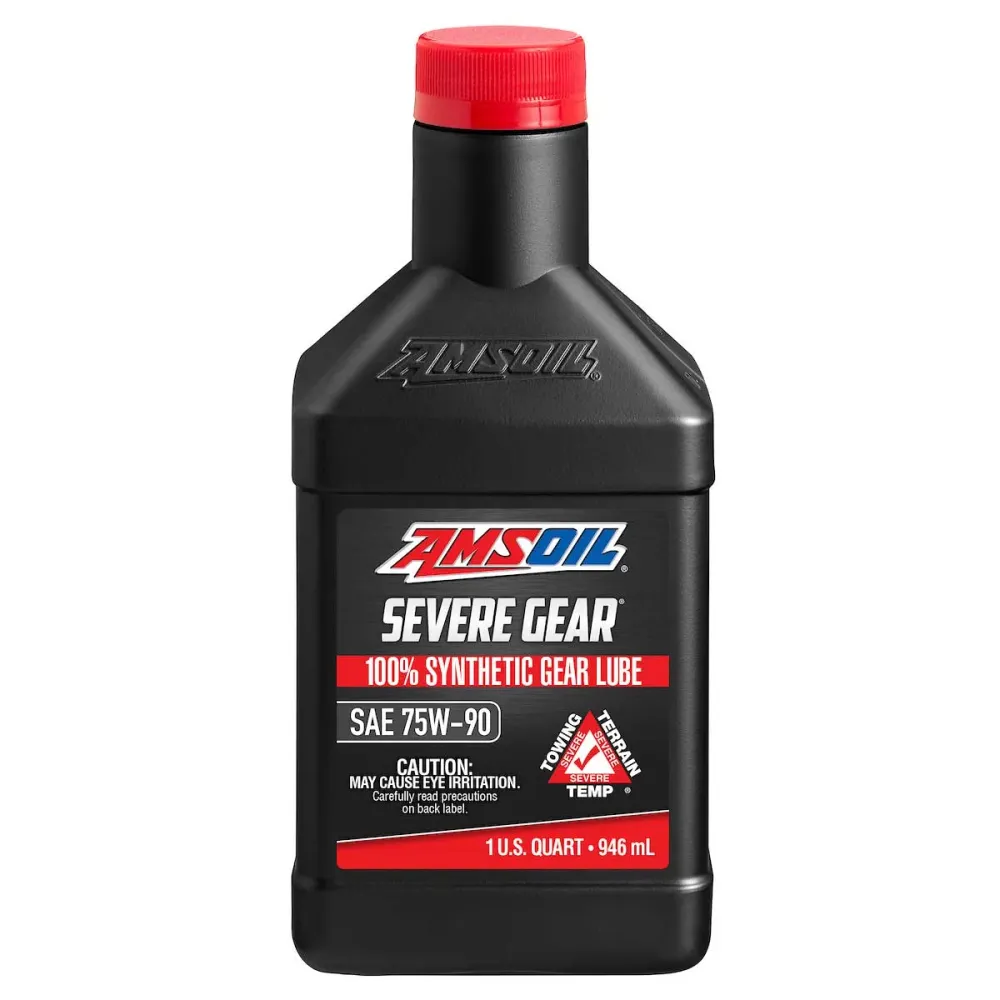 Transmissie AMSOIL SEVERE GEAR 75W90 PARA DIFERENCIAL 1/4G (0,946 L)