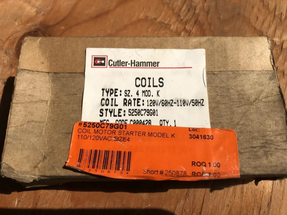 12V Startkabel Starter Coil 5750C7901, Size 4, Model K, 110/120V