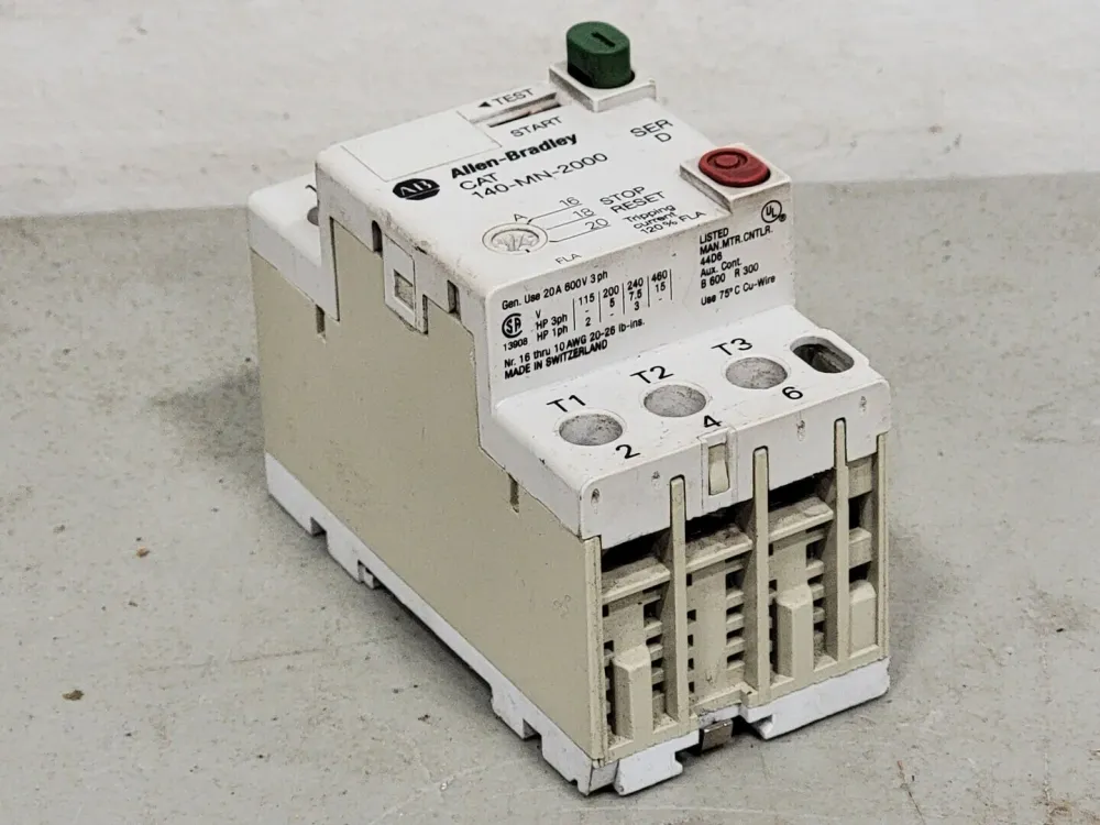 16-20 Handbediend Motor Starter 140-MN-2000
