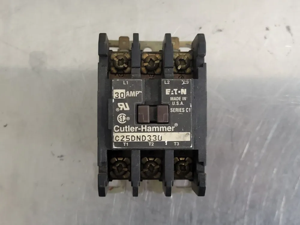 30 Amp, 3 Pole, 104-120 VAC Coil Contactor C25DND330