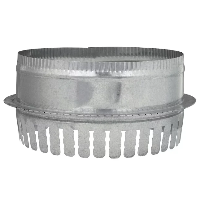 IMPERIAL 30 Gauge Galvanized Staal Ductboard Duct Starting Collar