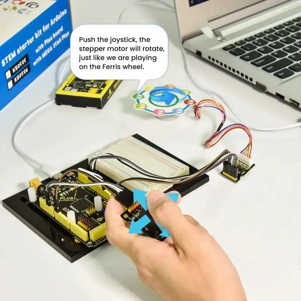 KeyeStudio STEM Starter Kit Mega 2560 Plus Board Starter Kit