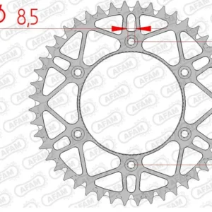Corona AFAM acero autolimpiable 71304 - Paso 520 tegen Muis en Rat