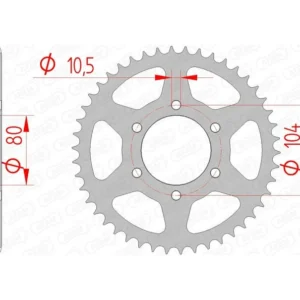 Corona AFAM acero estándar 16606 - Paso 520 Geschikt voor Stoffen