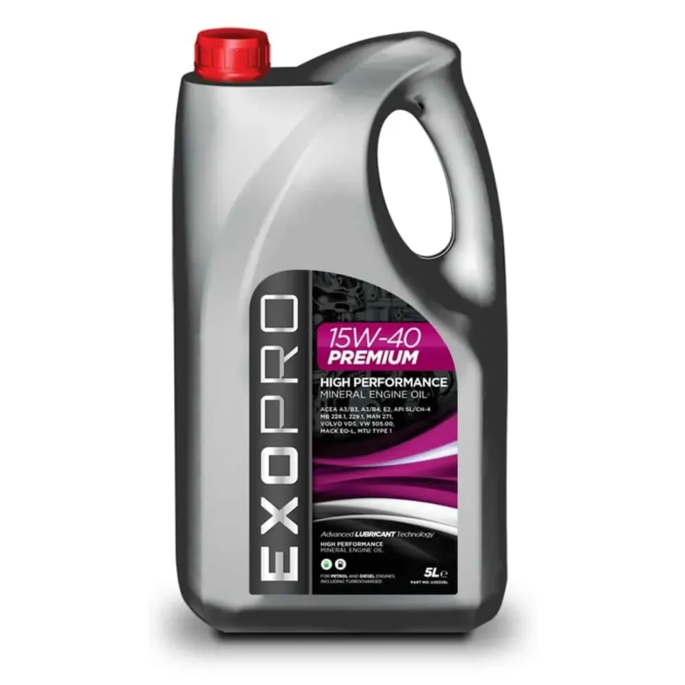 ExoPro 15W-40 Hoogwaardig Mineral Engine Oil