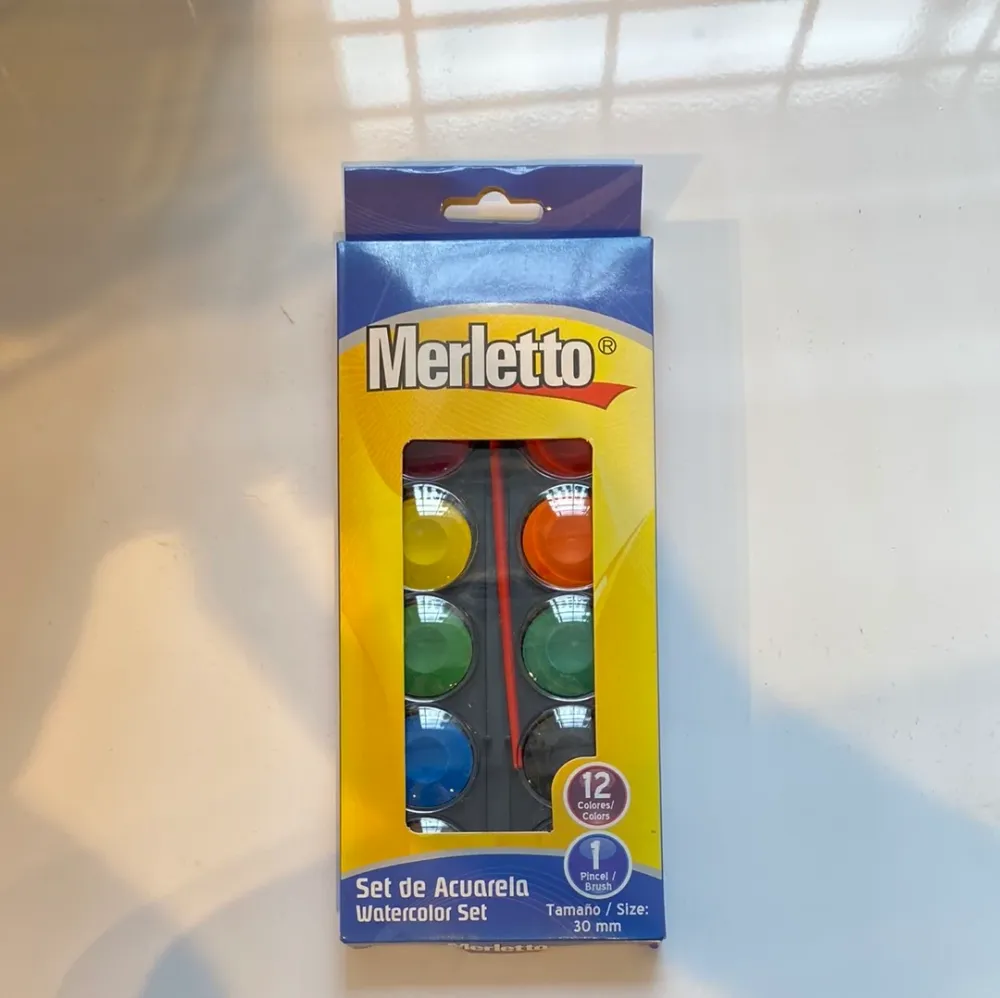 Klimaatbestendig Merletto - Acuarelas 12 colores
