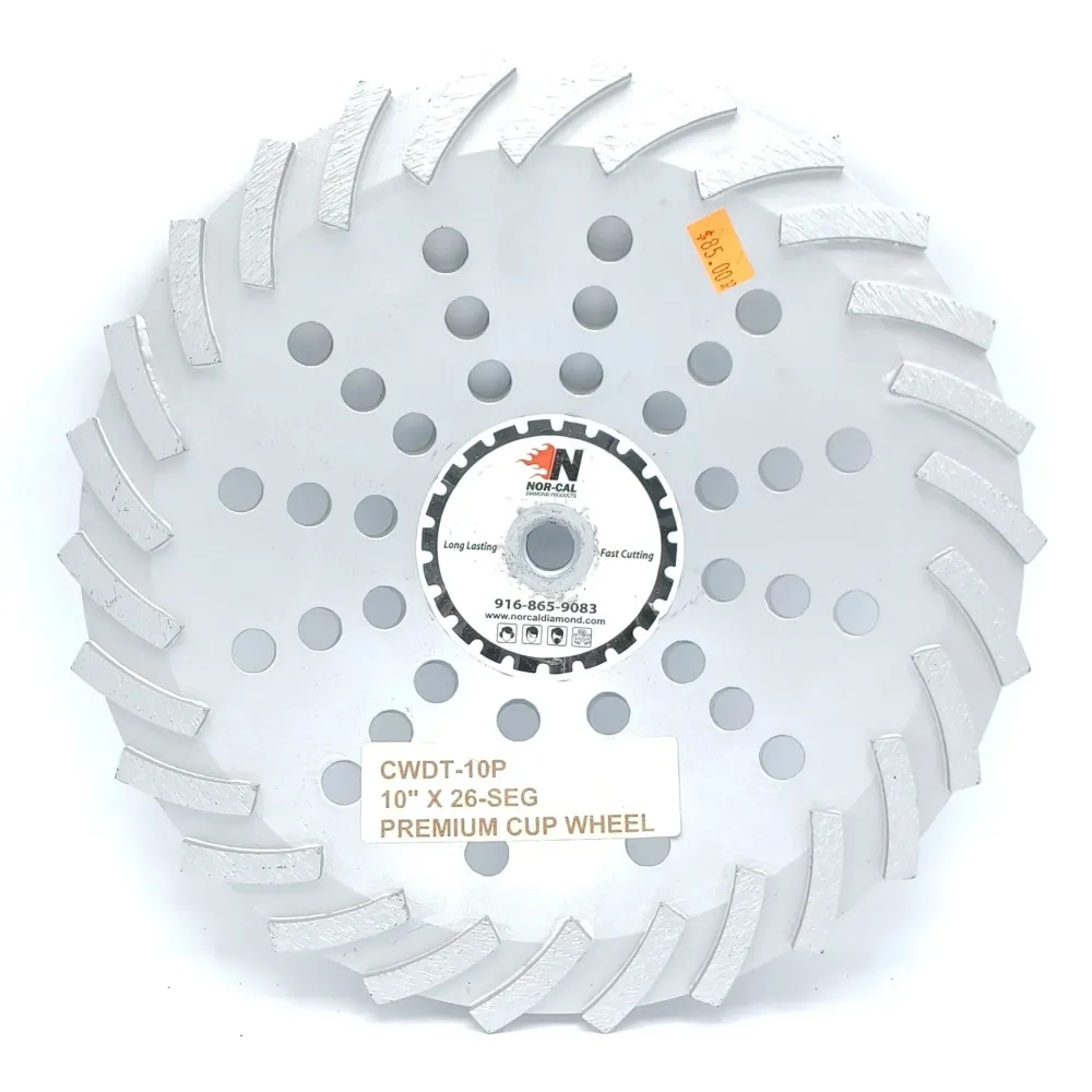 10" Premium Cup Wheel