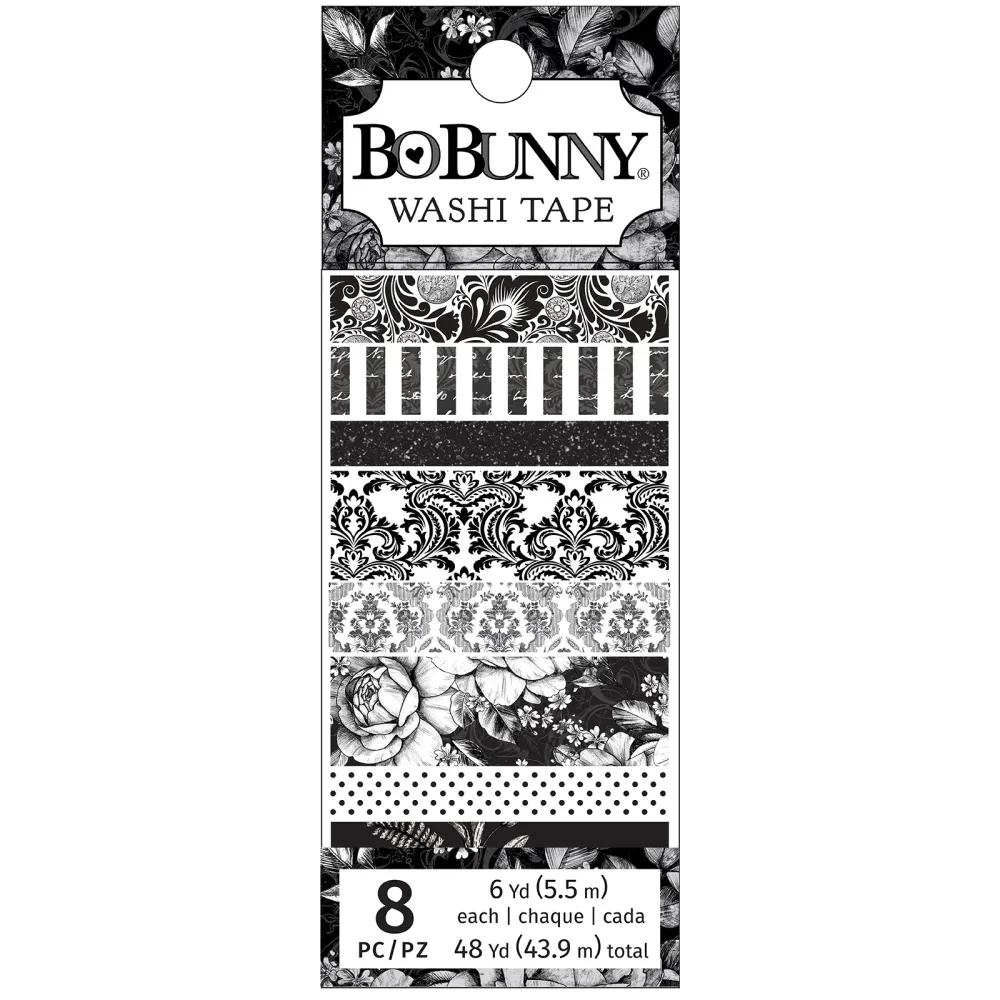 Professionele Kwaliteit Bo Bunny - Washi Tape - 8 pz