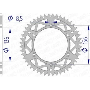 Professionele Kwaliteit Corona AFAM aluminio ultraligera autolimpiable 15206 - Paso 520