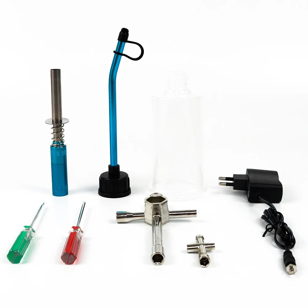 React RC-nitro cars starterkit voor Campers en Caravans