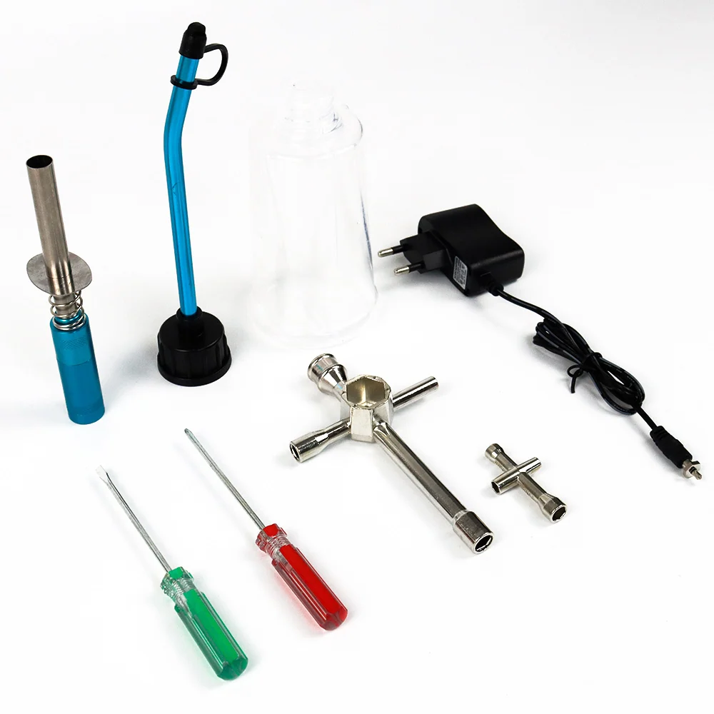 React RC-nitro cars starterkit voor Campers en Caravans