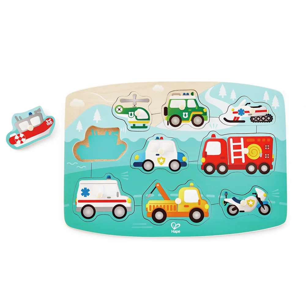 Emergency Vehicle Puzzle - Snelwerkend