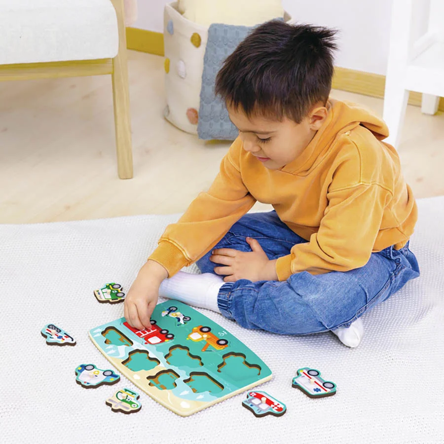 Emergency Vehicle Puzzle - Snelwerkend