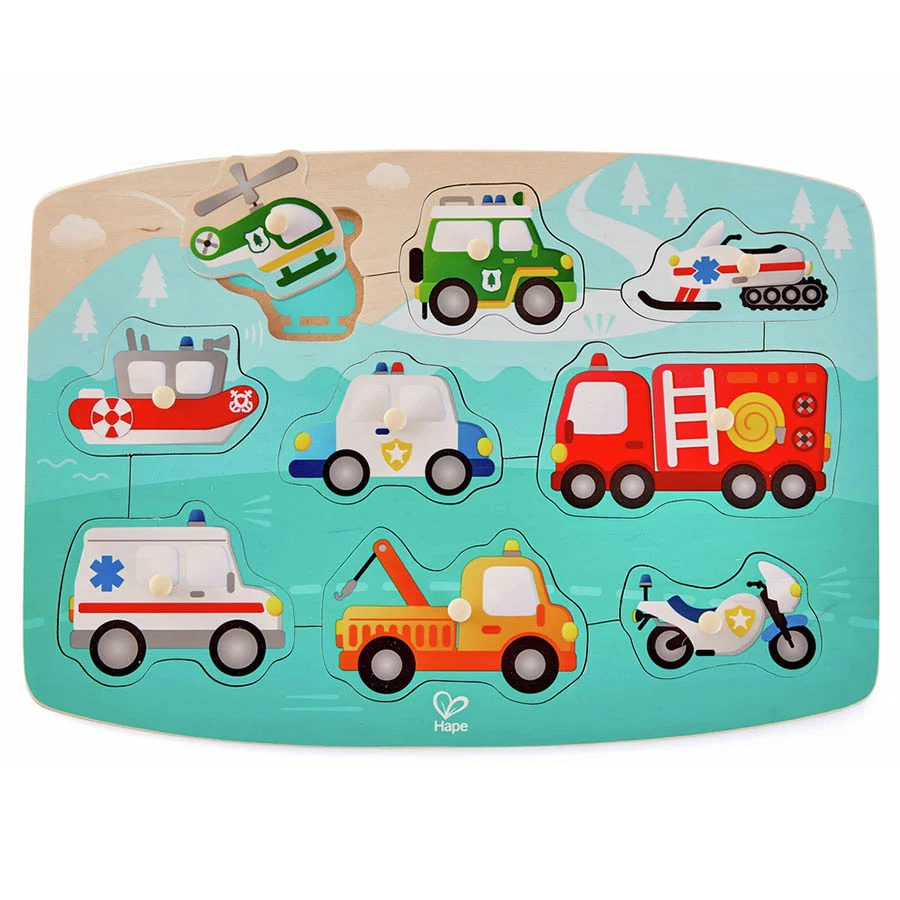 Emergency Vehicle Puzzle - Snelwerkend