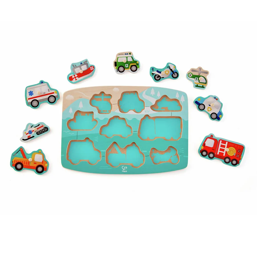 Emergency Vehicle Puzzle - Snelwerkend