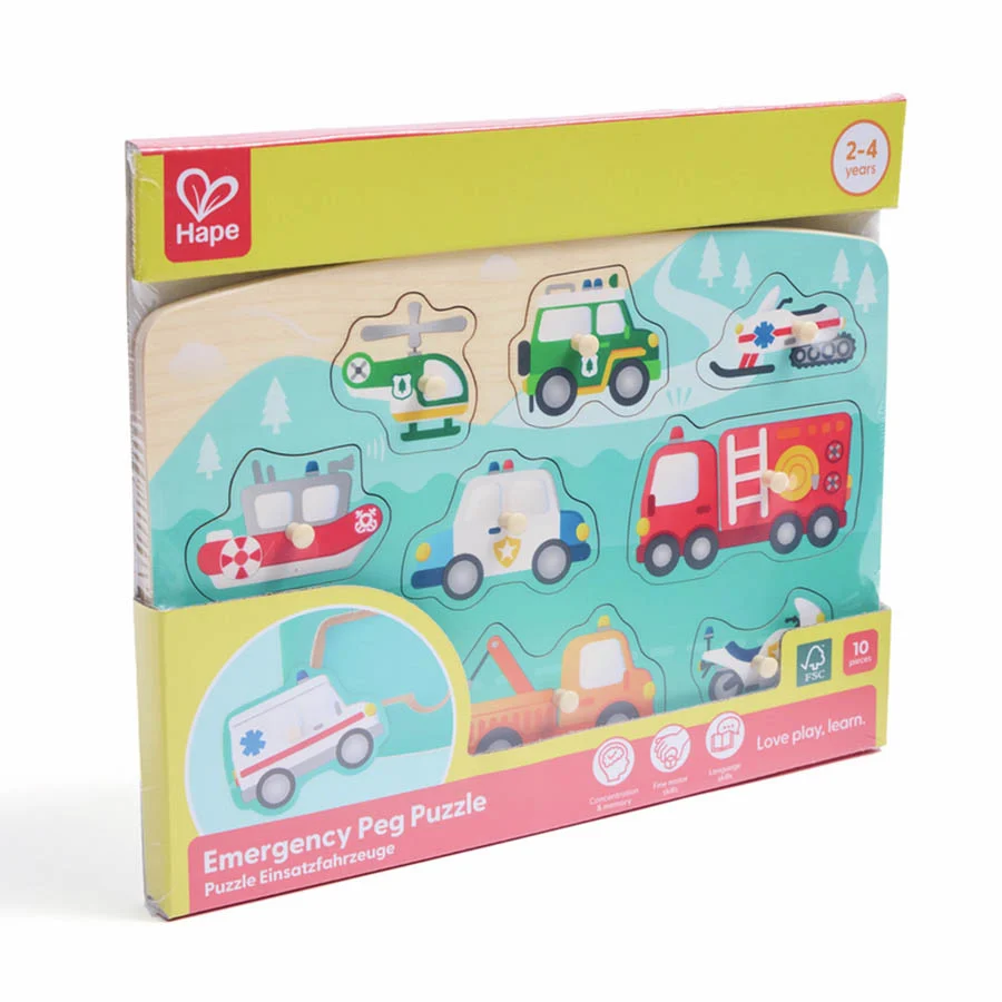 Emergency Vehicle Puzzle - Snelwerkend